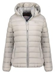 Geographical Norway Kurtka pikowana "Atichoko" w kolorze jasnoszarym rozmiar: XL. Szare kurtki Geographical Norway, xl, bez wzorów, bez kaptura. Za 159.95 zł.