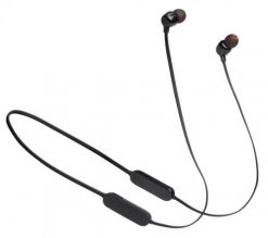 Słuchawki JBL Tune 125BT (czarne, bezprzewodowe, douszne). Czarne słuchawki douszne JBL. Za 138.99 zł.