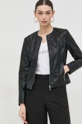 Armani Exchange kurtka damska kolor czarny przejściowa. Czarne kurtki Armani Exchange, l, bez wzorów, bez kaptura. Za 1,039.90 zł.