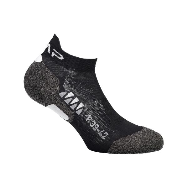Skarpety biegowe CMP SKINLIFE. Czarne skarpetki CMP, bez wzorów. Za 49.99 zł.