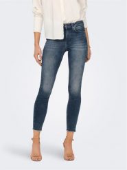 ONLY Jeansy 15216970 Niebieski Skinny Fit. Niebieskie jeansy ONLY, m, bez wzorów, z bawełny. Za 119.99 zł.