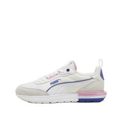 Buty PUMA R22 Białe. Białe buty treningowe Puma, bez wzorów, z gumy, bez zapięcia. Za 307.15 zł.