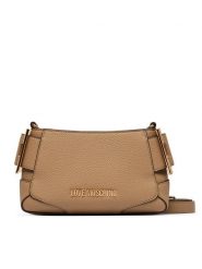 LOVE MOSCHINO Torebka JC4096PP1PLT1105 Beżowy. Brązowe listonoszki Love Moschino, bez wzorów, ze skóry, bez dodatków. Za 919.99 zł.