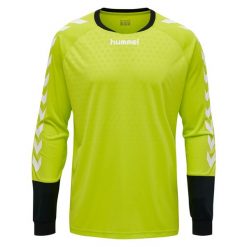 Bluza Bramkarska Hummel. Brązowe bluzy Hummel, xl, bez wzorów, bez kaptura, do piłki nożnej. W wyprzedaży za 152.50 zł.