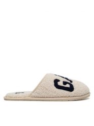 Gap Kapcie PLANO HOMESLIPPER W GP508015AW-OFNV Biały. Białe kapcie GAP, bez wzorów, z materiału. Za 129.99 zł.
