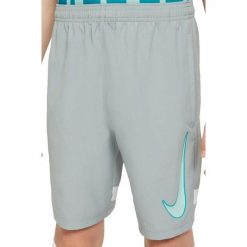 Spodenki dla dzieci Nike NK Df Academy Shrt Wp Gx szare CV1469 019. Czarne szorty Nike, bez wzorów, sportowe. Za 64.99 zł.