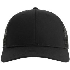 Czapka Z Daszkiem Dla Dorosłych Unisex Bryce 5 Panel Trucker Cap. Czarne czapki z daszkiem ATLANTIS, bez wzorów. Za 64.99 zł.
