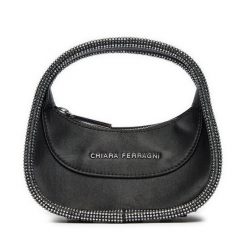 Torebka Chiara Ferragni. Czarne torebki klasyczne Chiara Ferragni, bez wzorów, klasyczne, bez dodatków. Za 549.99 zł.