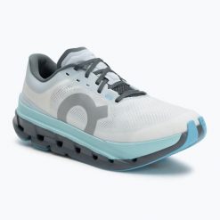 Buty do biegania damskie On Cloudflow 5 arctic/stone. Szare buty do biegania On, bez wzorów, z gumy, bez zapięcia, do biegania. Za 933.45 zł.