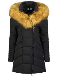 Canadian Peak Parka "Chayeak" w kolorze czarnym rozmiar: S. Czarne płaszcze Canadian Peak, s, bez wzorów, bez kaptura. Za 278.01 zł.