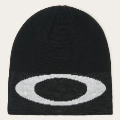 Czapka zimowa unisex Oakley ELLIPSE BEANIE czarna FOS901821-02E. Czarne czapki zimowe Oakley, z aplikacjami, z dzianiny, eleganckie. Za 77.47 zł.