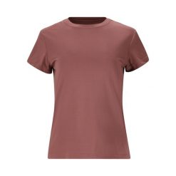Koszulka damska Athlecia Almi. Brązowe t-shirty sportowe Endurance, bez wzorów, bez ramiączek, na fitness i siłownię. Za 140.00 zł.