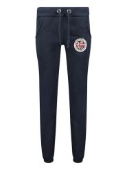 Geographical Norway Spodnie dresowe "Mirly" w kolorze granatowym rozmiar: XXL. Niebieskie spodnie dresowe Geographical Norway, bez wzorów, z dresówki. Za 70.41 zł.