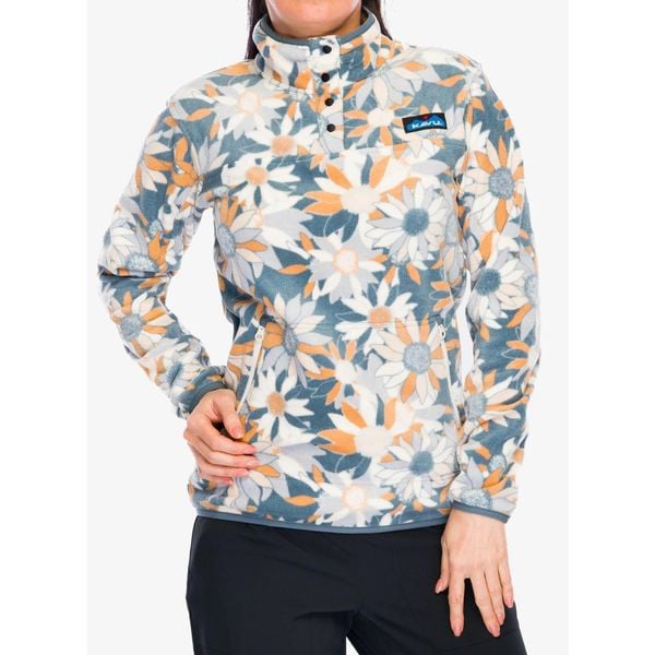 Bluza polarowa damska Kavu Cavanaugh. Niebieskie bluzy bez kaptura KAVU, s, bez wzorów, z polaru. Za 287.99 zł.