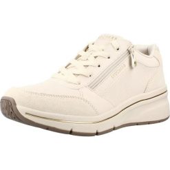 Buty SKECHERS 190370S BILLION FLEX LUXE UP Beżowy. Brązowe buty trekkingowe Skechers, bez wzorów, z materiału, bez zapięcia, na fitness i siłownię. Za 337.99 zł.