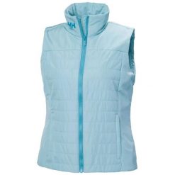 Damska kurtka bez rękawów Helly Hansen Crew Insulator 2.0. Niebieskie kurtki Helly Hansen, l, bez wzorów, z materiału, eleganckie, bez kaptura. Za 619.00 zł.
