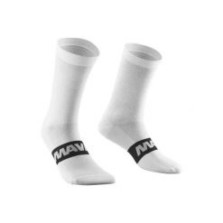Skarpetki Mavic Essential Mid. Białe skarpetki MAVIC, bez wzorów. Za 104.00 zł.