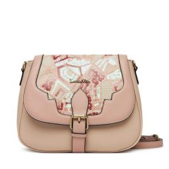Torebka Laura Vita. Czerwone listonoszki LAURA VITA, bez wzorów, bez dodatków. Za 219.99 zł.