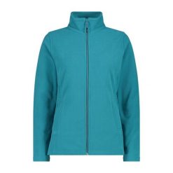 Bluza damska turystyczna CMP 33H2356. Niebieskie bluzy CMP, l, bez wzorów, sportowe, bez ramiączek, bez kaptura. Za 214.50 zł.