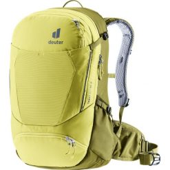 Plecak rowerowy Deuter Trans Alpine 24 - sprout/cactus. Żółte plecaki Deuter, bez wzorów, bez dodatków. Za 719.99 zł.