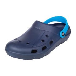 Klapki damskie AQUA-SPEED Lora. Niebieskie klapki Aqua-Speed, bez wzorów, sportowe, bez obcasa, bez zapięcia. Za 49.99 zł.