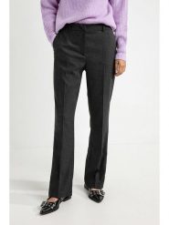 Josephine & Co Spodnie "Abraham" w kolorze antracytowym rozmiar: 42. Czarne spodnie materiałowe Josephine & Co, bez wzorów, z materiału. Za 275.45 zł.