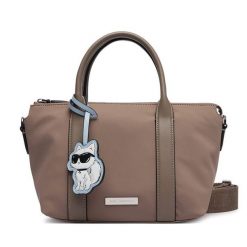 Torebka KARL LAGERFELD. Szare torebki klasyczne KARL LAGERFELD, bez wzorów, klasyczne, bez dodatków. Za 779.99 zł.