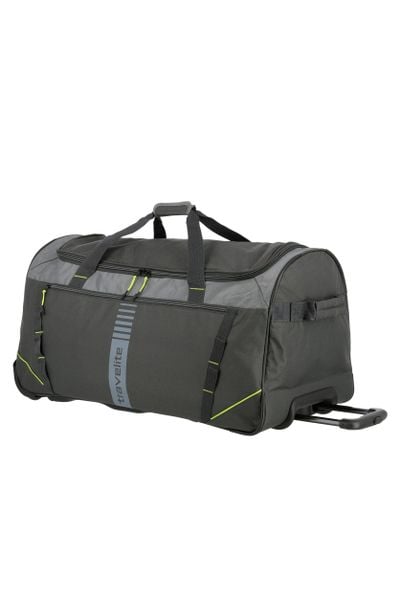 Torba podróżna na kółkach Basics Active 86 L dla dorosłych unisex. Niebieskie torby podróżne Travelite, bez wzorów, z materiału. Za 217.08 zł.