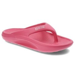 Różowe Japonki Big Star Modne Obuwie Damskie. Czerwone japonki BIG STAR, bez wzorów, z materiału, retro. Za 69.99 zł.
