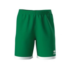 Spodenki dziecięce Errea Barney. Zielone szorty ERREA, bez wzorów, ze skóry, sportowe. Za 170.50 zł.