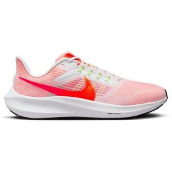 Buty do biegania unisex Nike Zoom Pegasus 39. Białe buty do biegania Nike, na lato, bez wzorów, z materiału, bez zapięcia, do biegania, nike zoom. Za 494.00 zł.