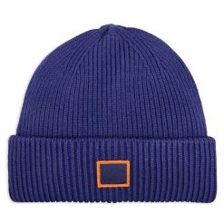 Czapka Vero Moda. Fioletowe czapki zimowe Vero Moda, bez wzorów. Za 99.99 zł.