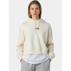 Bluza Damska The North Face Essential Crop. Białe bluzy The North Face, bez wzorów, casualowe, bez ramiączek, bez kaptura. Za 238.28 zł.