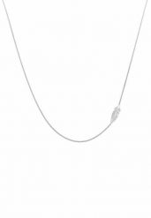 Elli Damski pióro symbol skromny w srebrze 925 Sterling Silver Naszyjniki 1 ct. Szare naszyjniki Elli, z materiału, srebrne. Za 188.99 zł.