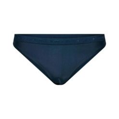 Elastyczne figi damskie do strojów kąpielowych Superdry Code Micro. Niebieskie majtki sportowe Superdry, l, bez wzorów, z elastanu. Za 127.55 zł.
