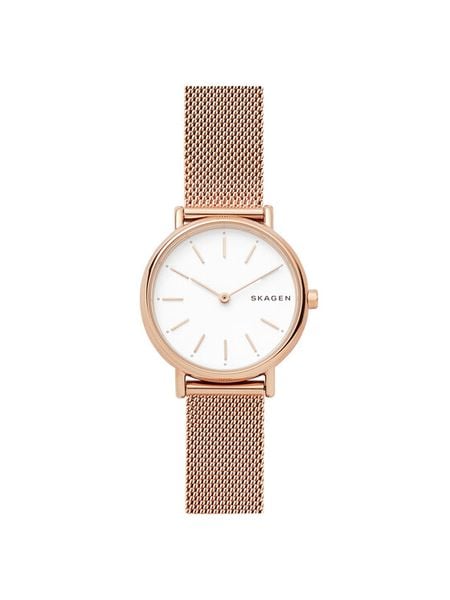 Skagen Zegarek Signatur SKW2694 Różowy. Czerwone, cyfrowe zegarki Skagen. Za 629.99 zł.