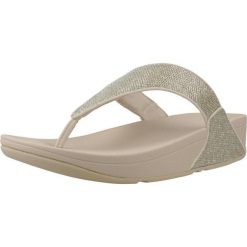 Sandały FITFLOP LULU SHIMMERGLITZ Złoty. Żółte sandały FIT FLOP, bez wzorów, z syntetyku, bez obcasa, bez zapięcia. Za 297.99 zł.