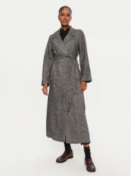 OUI Płaszcz przejściowy 88952 Szary Regular Fit. Szare płaszcze Oui, bez wzorów, z syntetyku, bez kaptura. Za 619.99 zł.