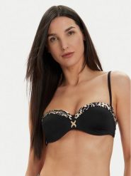 Selmark Góra od bikini BJ716 Czarny. Czarne bikini Selmark, bez wzorów, z syntetyku. Za 179.99 zł.