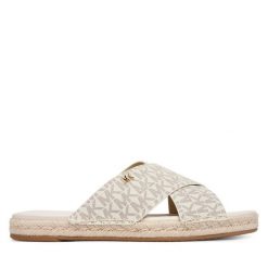 Espadryle MICHAEL Michael Kors. Białe espadryle MICHAEL Michael Kors, bez wzorów, bez obcasa. Za 529.99 zł.