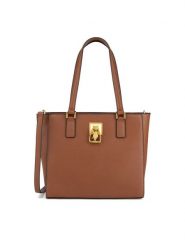 U.S. Polo Assn. Torebka BIUXT8485WVP Brązowy. Brązowe torebki klasyczne U.S. Polo Assn., bez wzorów, z tworzywa sztucznego, bez dodatków. Za 264.99 zł.