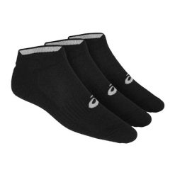 Skarpetki Unisex Dla Dorosłych 155206 0001 3pak. Czarne skarpetki ASICS, bez wzorów, trekkingowe. Za 71.99 zł.