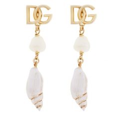 Kolczyki Dolce&Gabbana. Żółte kolczyki Dolce&Gabbana, złote. Za 1,699.00 zł.
