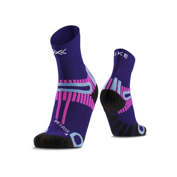 Skarpetki X-Socks Perform Ankle. Niebieskie skarpetki X-Socks, bez wzorów, z materiału. Za 103.39 zł.