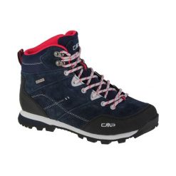 Damskie buty trekkingowe w średnim wieku CMP Alcor. Niebieskie trekkingi CMP, bez wzorów, z gumy, bez zapięcia, trekkingowe. Za 379.99 zł.