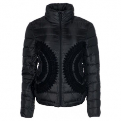Desigual Kurtka Damska Pune 42 Czarny. Kurtki marki Desigual. W wyprzedaży za 386.00 zł.