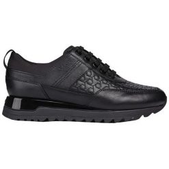 Geox Damskie sneakersy Tabelya B Black D84AQB-08554-C9999 (rozmiar 40). Czarne buty sportowe lifestyle Geox, bez wzorów, sportowe, bez zapięcia. W wyprzedaży za 323.00 zł.