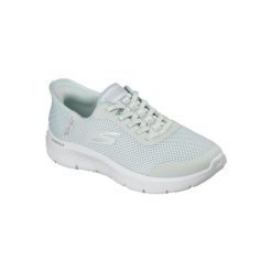 Buty SKECHERS GO WALK FLEX GRAND ENTRY Zielony. Zielone buty sportowe lifestyle Skechers, bez wzorów, bez zapięcia, trekkingowe, skechers sport. Za 333.99 zł.