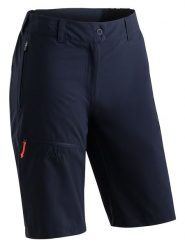 Maier Sports Szorty funkcyjne "Lulaka" w kolorze granatowym rozmiar: 40. Niebieskie szorty sportowe Maier Sports, bez wzorów, z materiału, outdoorowe. Za 220.63 zł.
