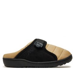 Kapcie Subu. Brązowe kapcie Subu, bez wzorów. Za 189.99 zł.